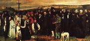 Gustave Courbet A Burial at Ornans USA oil painting reproduction